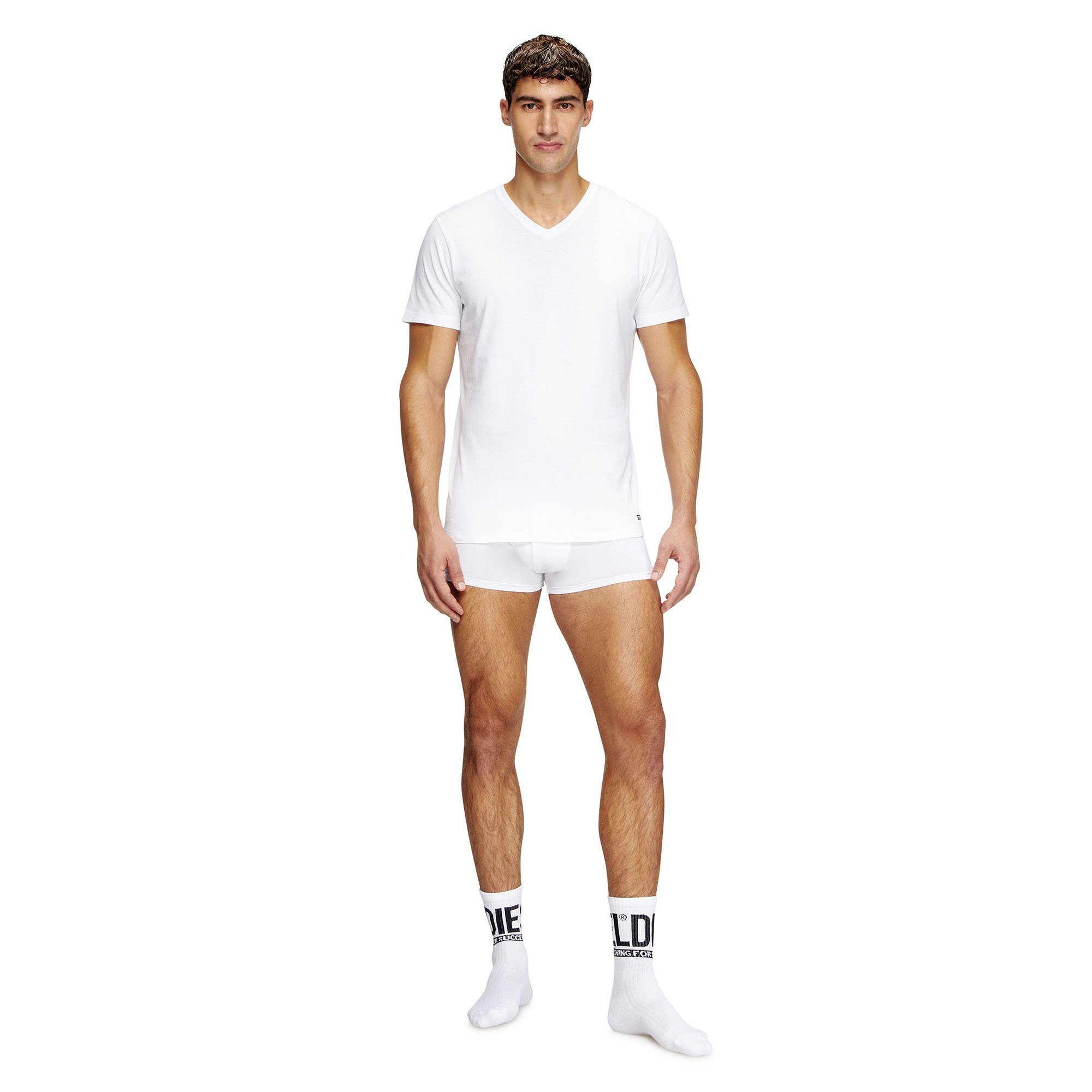 Diesel T-Shirt Herren T-Shirt 3er Pack Baumwolle (Packung, 3er Pack)