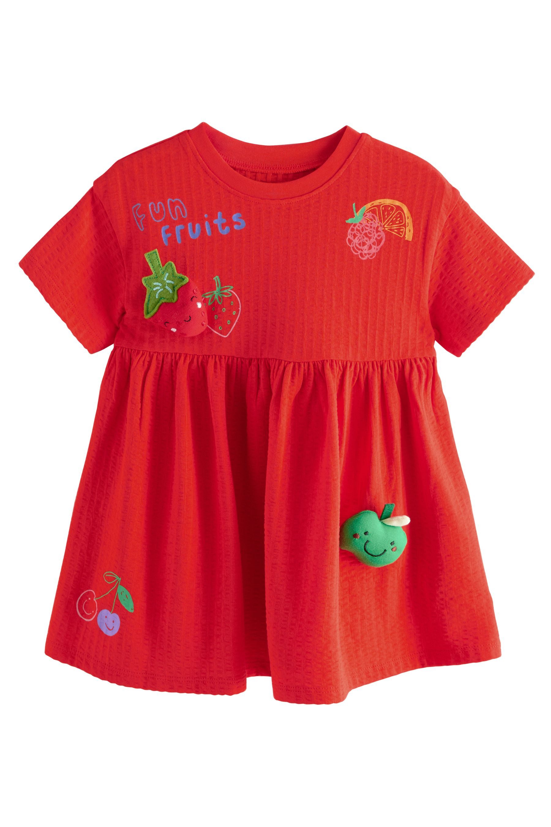 Next Jerseykleid Kurzärmeliges Jersey-Sommerkleid (1-tlg) günstig online kaufen