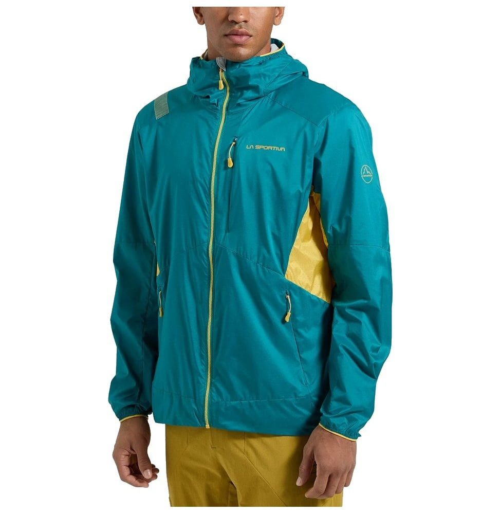 La Sportiva Hybridjacke Wanderjacke Across Lite (Isolationsjacke, winddicht, atmungsaktiv)