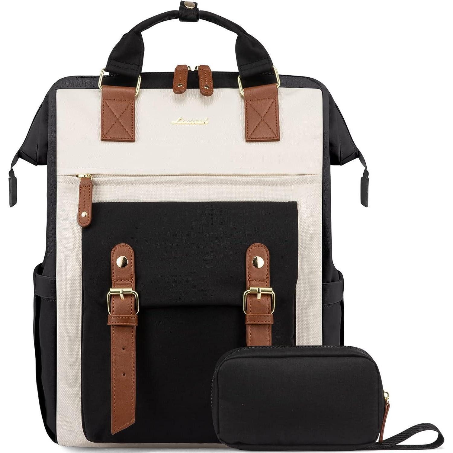 LuxusKollektion Laptoprucksack Rucksack Damen 15,6 Zoll Laptop Schulrucksack Wasserdicht Groß Mädchen