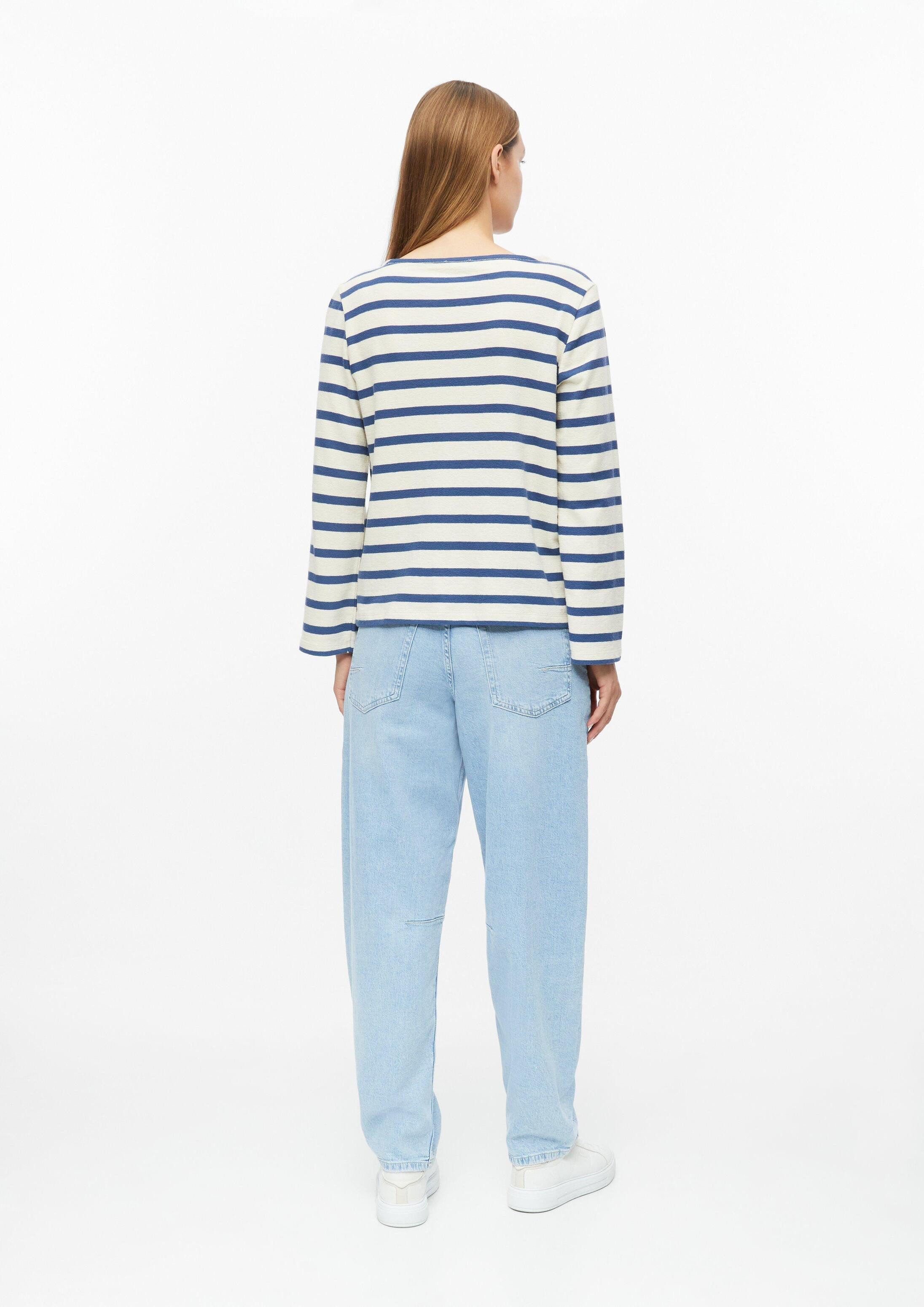 s.Oliver Sweatshirt Sweatshirt Leichtes Sweatshirt mit Streifen – Bild 3 von 5