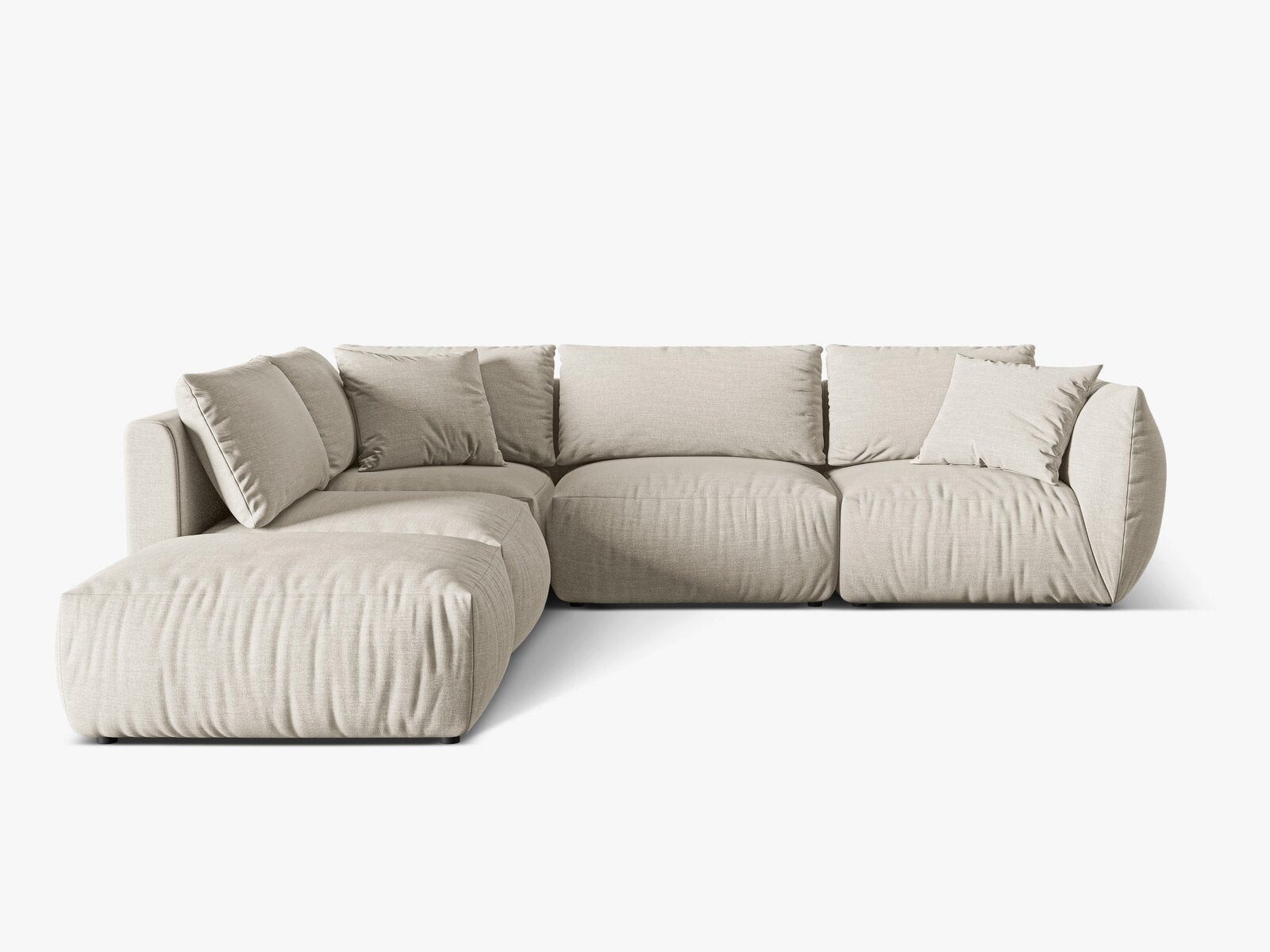 Micadoni Ecksofa Chris, 4-Sitzer modular