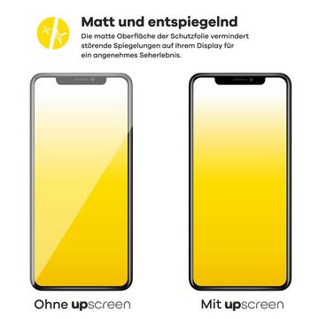 upscreen flexible Panzerglasfolie für Ulefone Armor X12 Pro, Displayschutzglas, Schutzglas Glasfolie matt entspiegelt