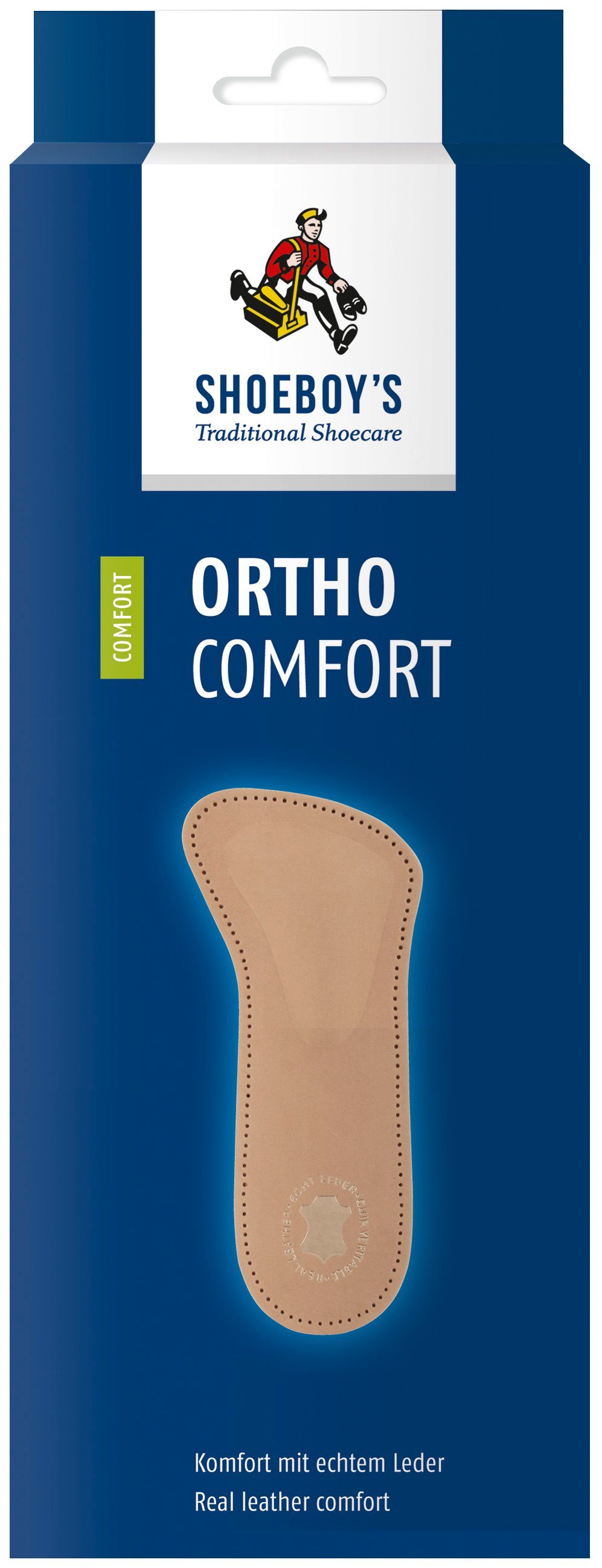 Shoeboys Spreizfußpolster Ortho Comfort - die optimale Fußstütze bei Spreizfußproblemen und Ballenbrennen