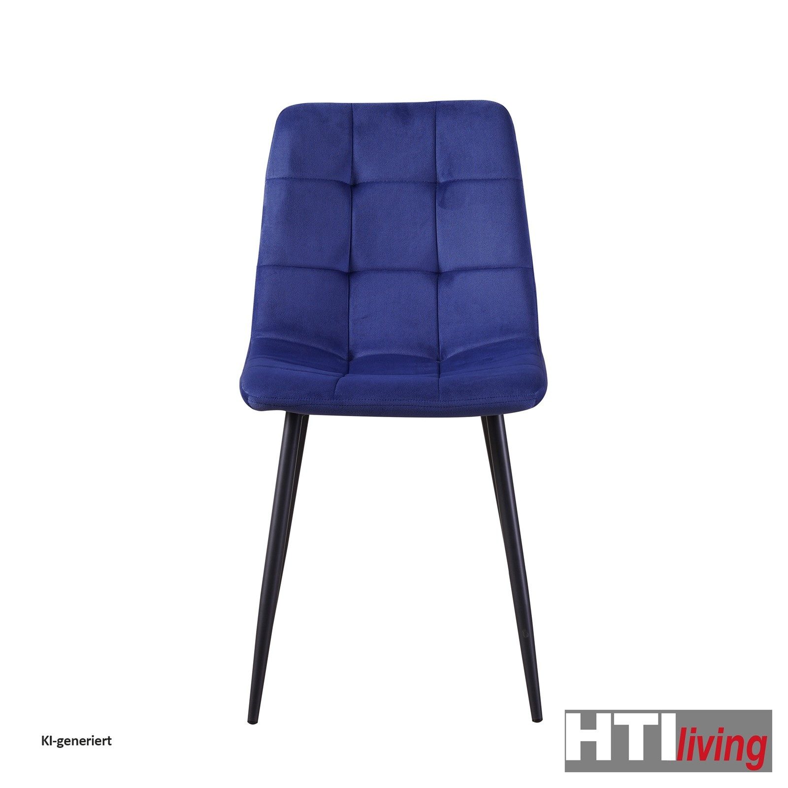 HTI-Living Esszimmerstuhl Stuhl Mesa Velvet 4er-Set (Set, 4 St), Esszimmerstuhl Samt – Bild 2 von 2