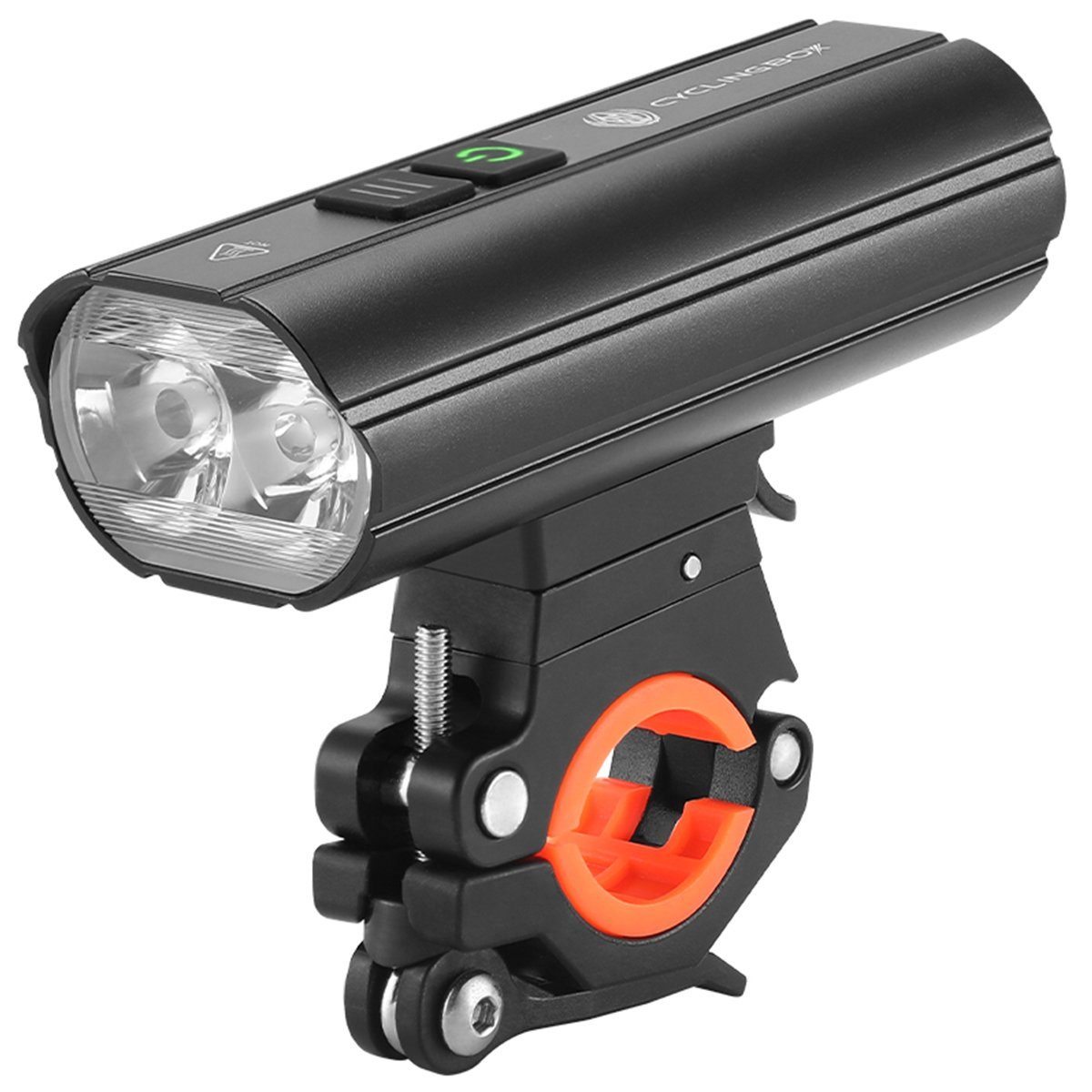 Haiaveng LED Taschenlampe LED Fahrradlicht Set, USB-C Fahrradbeleuchtung  Set mit 6 Licht-Modi
