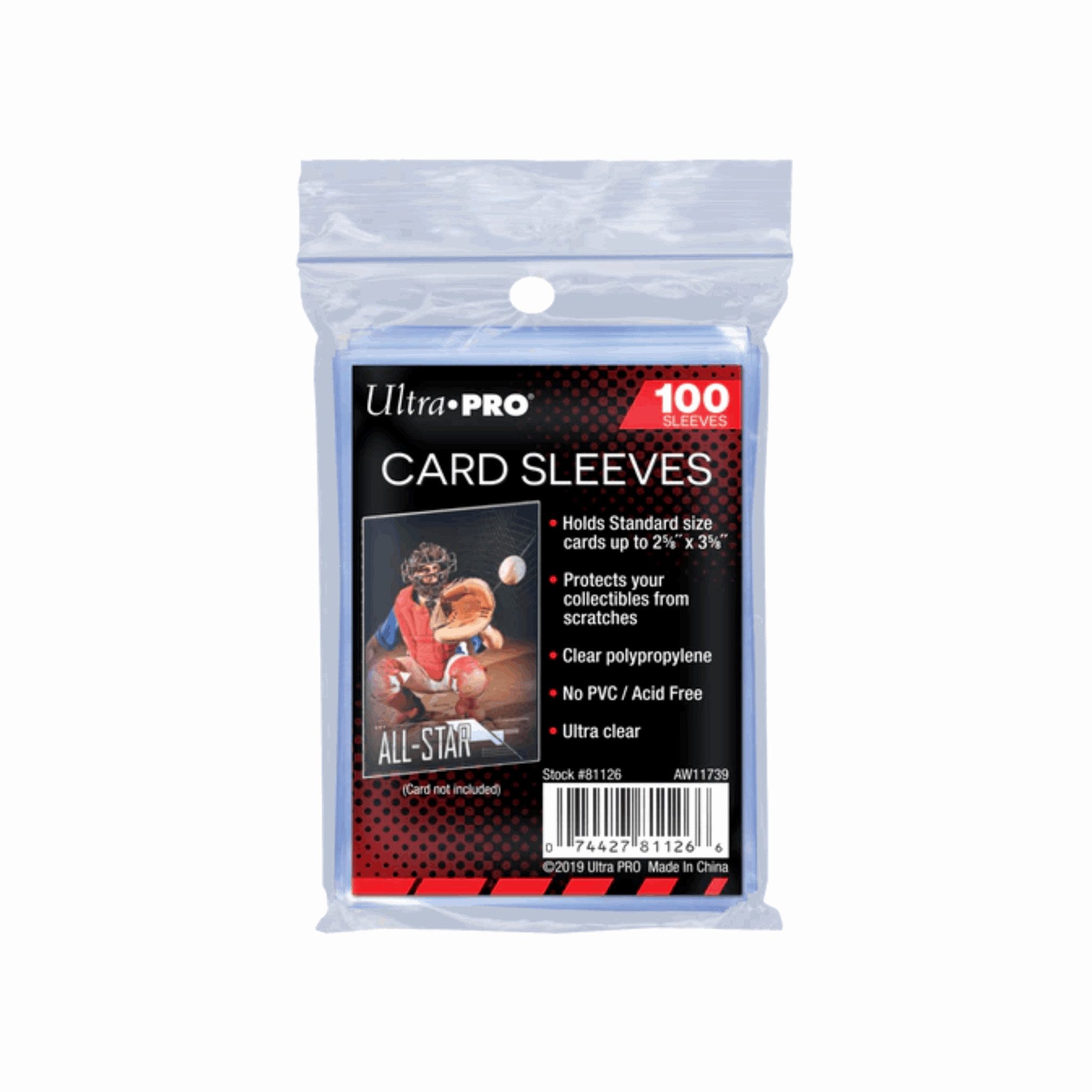 Ultra Pro Sammelkarte Ultra Pro Soft Sleeves Kartenhüllen 100 Stück