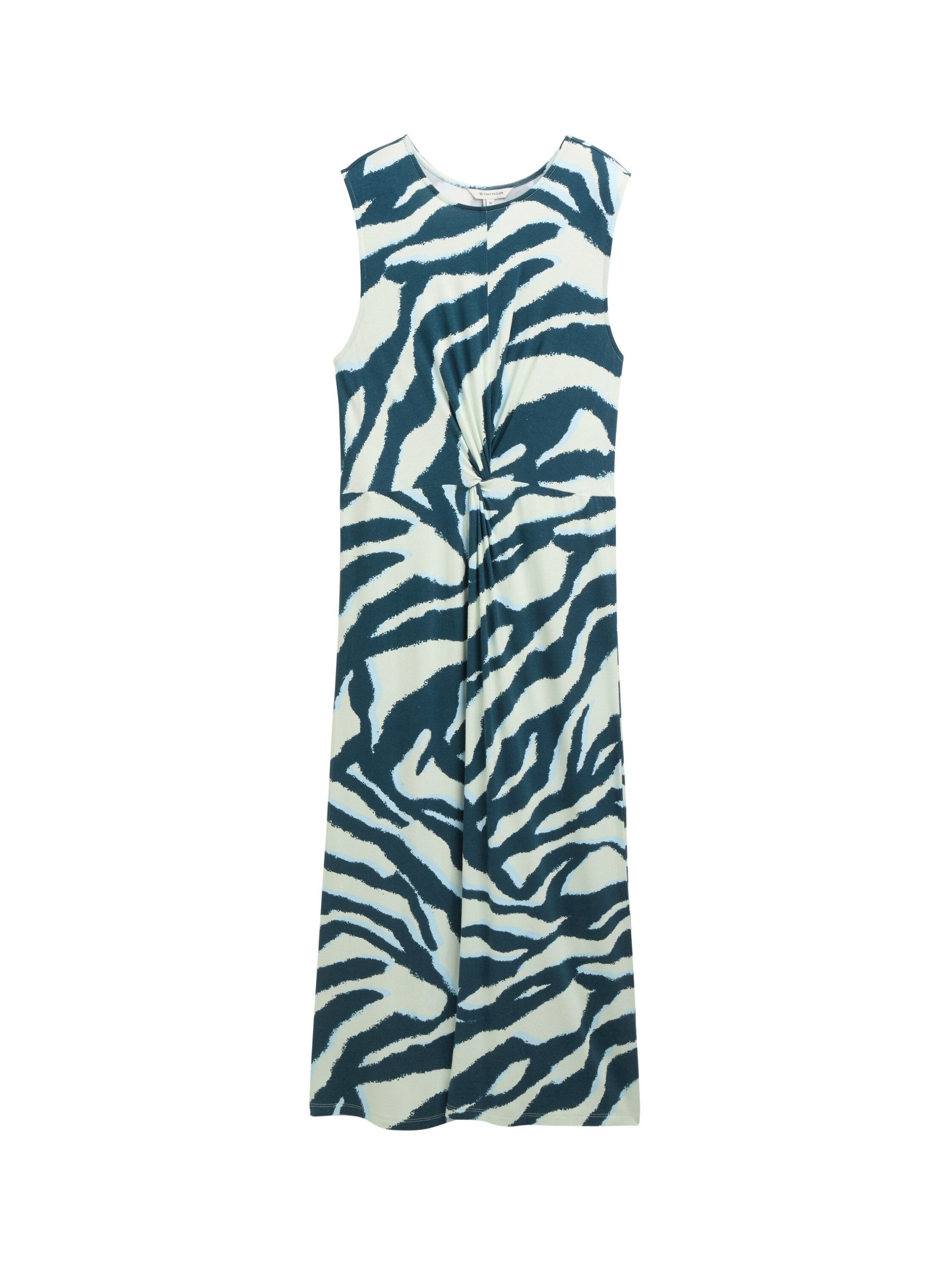 Midikleid dress jersey with knot detail