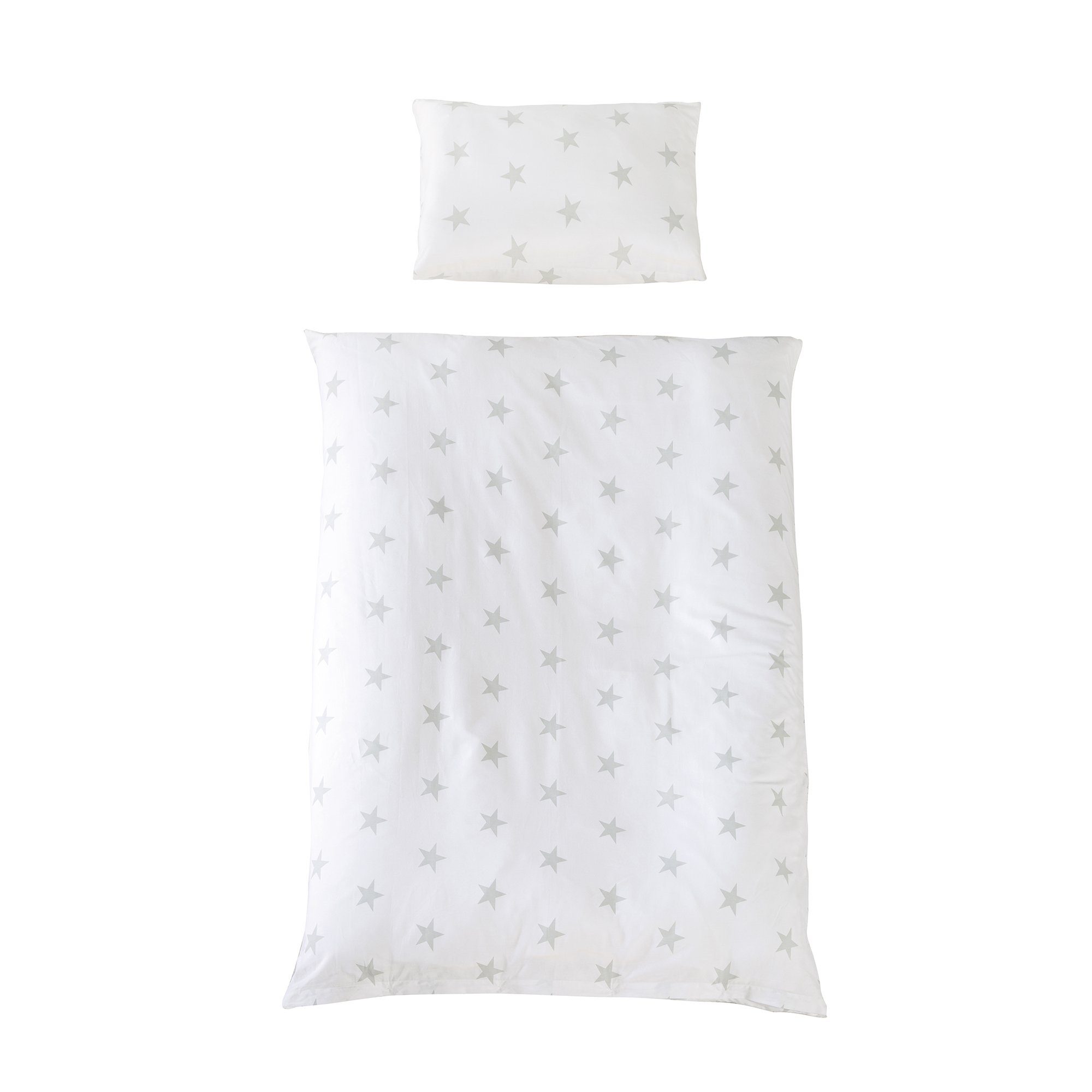 roba® Babybettwäsche 100 x 135 cm - aus Baumwolle - süße Designs & Motive, 2- teilige Kinderbettwäsche - Babybettwäsche ab Geburt