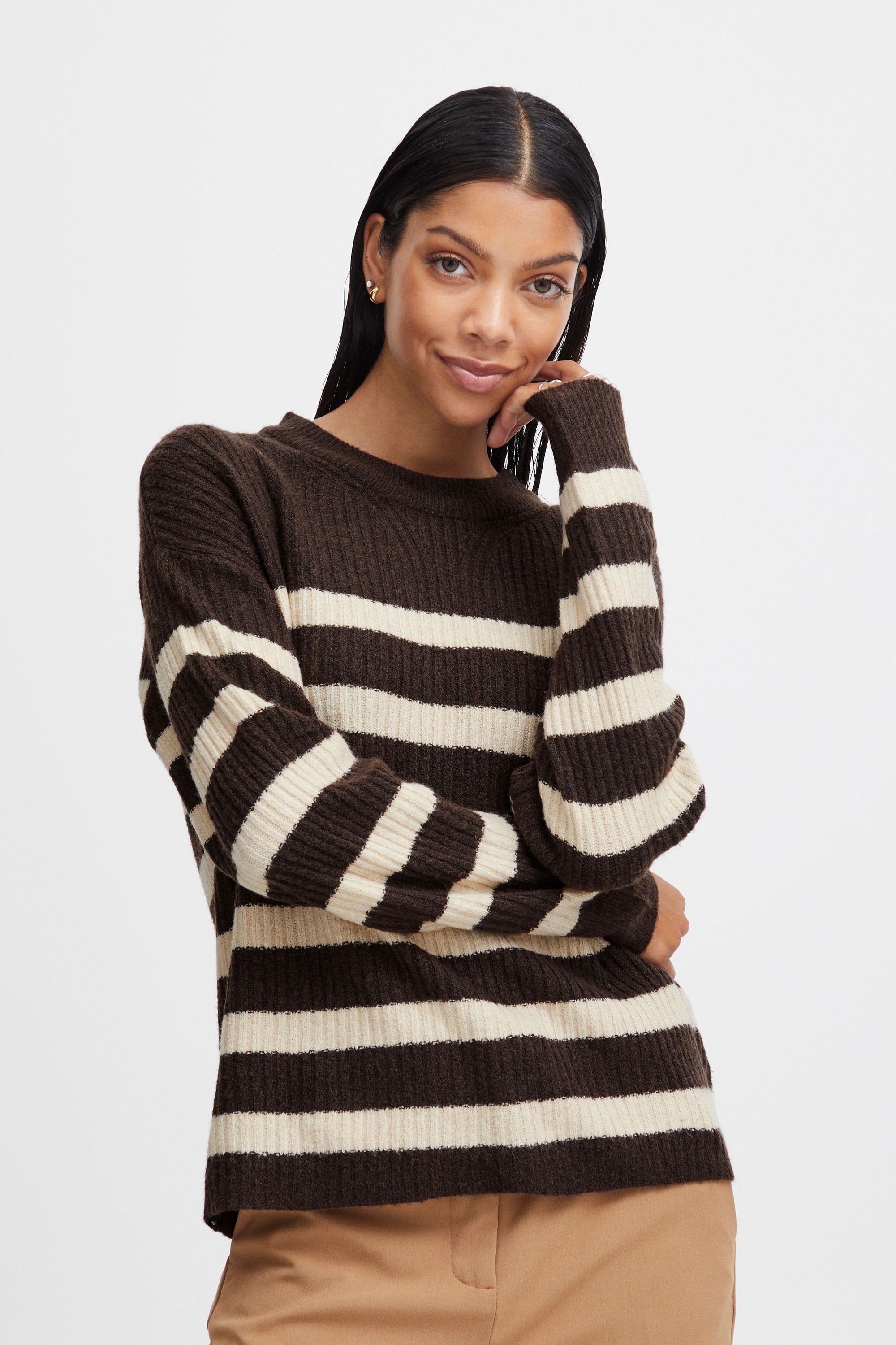 b.young Strickpullover BYONEMA ONECK - 20813898