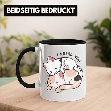 Trendation Tasse Trendation - Valentinstag Tasse Geschenk für Ihn Sie Lustig Katze Geschenkidee Becher Freund Freundin Liebe Paare