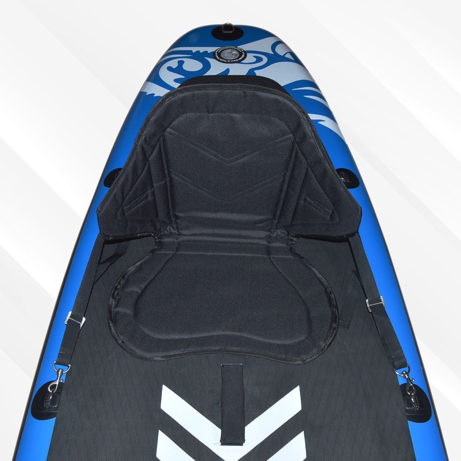 einsetzbar variabel integrierter elastisch (verstellbare für Gurtbänder Boards, SUP-Rückenlehne und 24Move Sitz universal, gepolstert Paddle SUP Kajak Tasche),