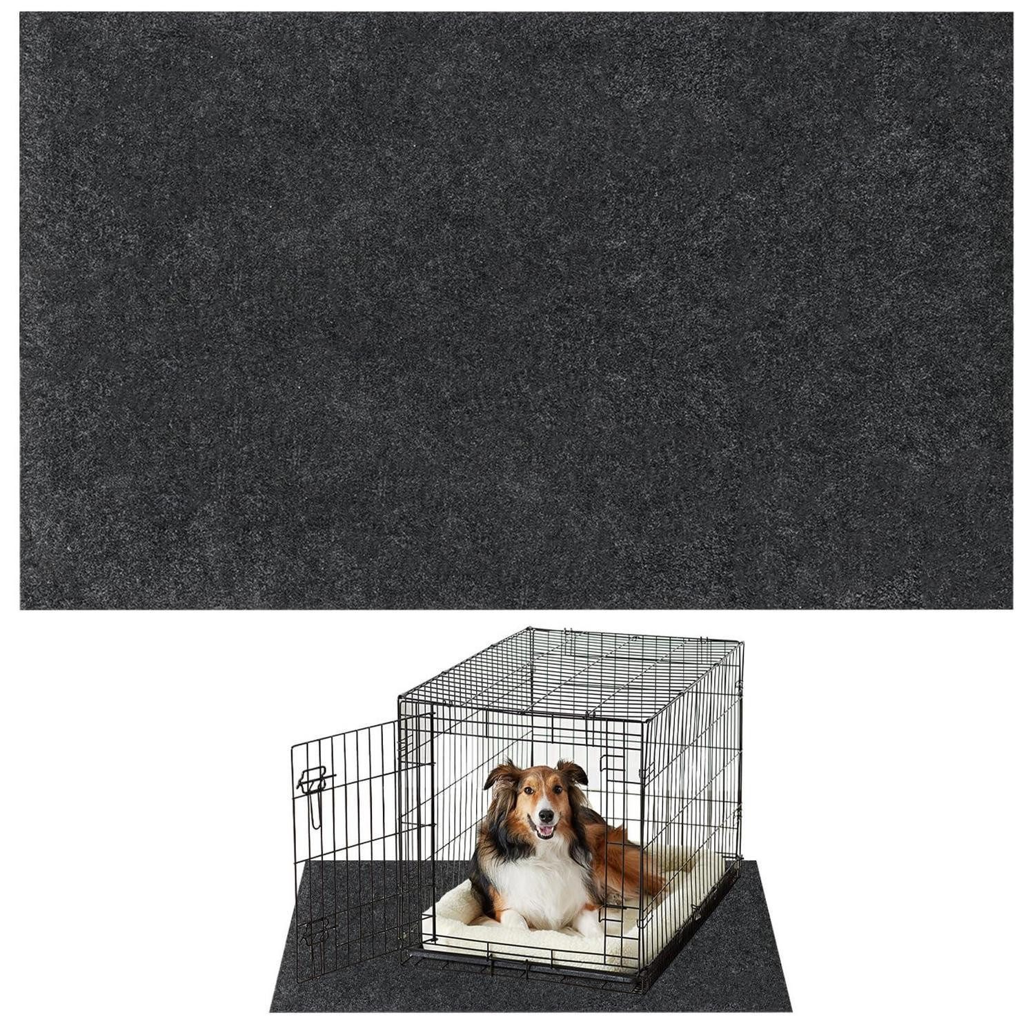 LuxusKollektion Hundetoilette Hundelaufstallmatte 74x120cm waschbar rutschfest
