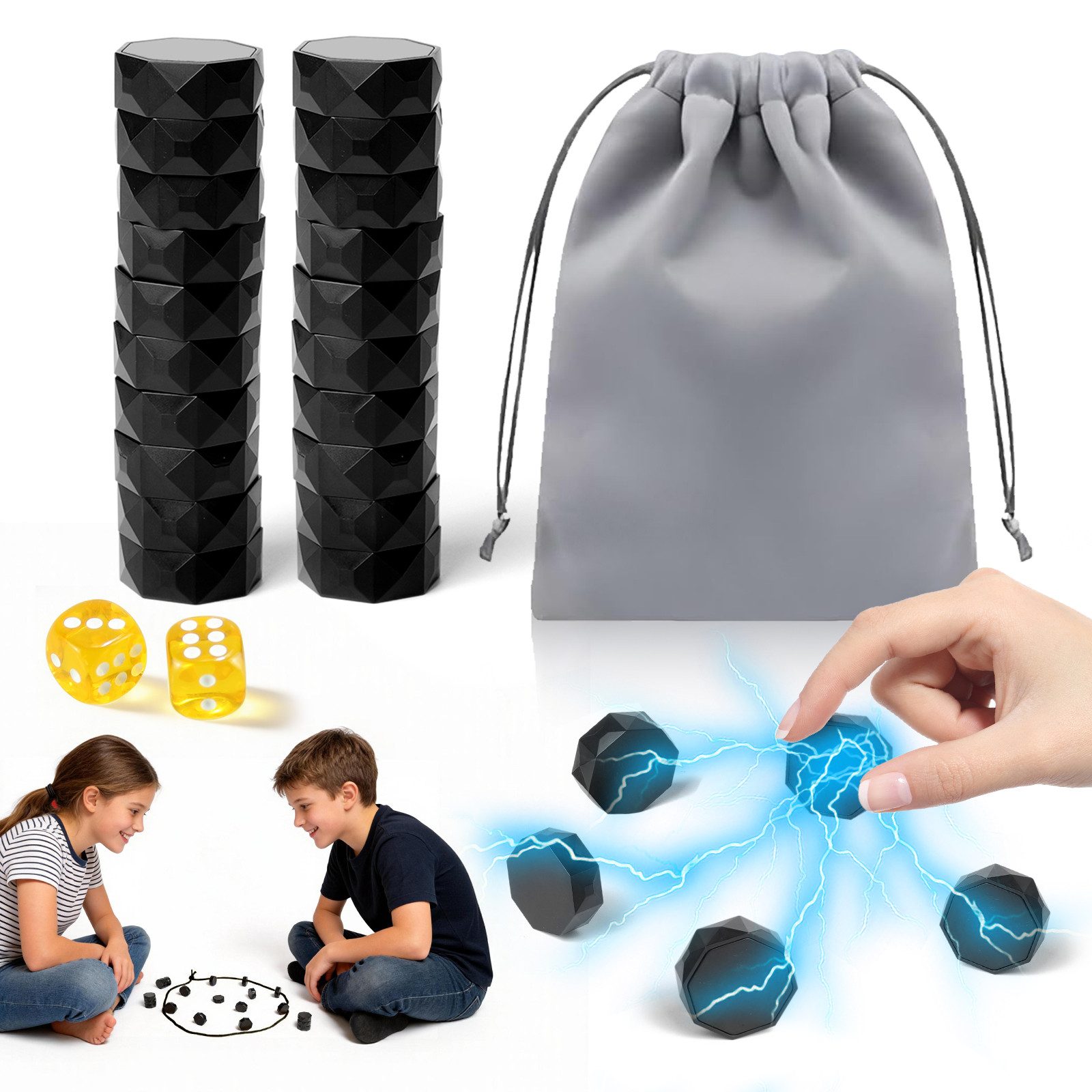 Bundviel Lernspielzeug Lernspielzeug Tisch-Magnetspiel,Reises Magnetisch sp günstig online kaufen
