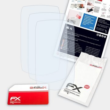 atFoliX Schutzfolie Displayschutz für a-rival TEASI one2 / one3, (3 Folien), Ultraklar und hartbeschichtet