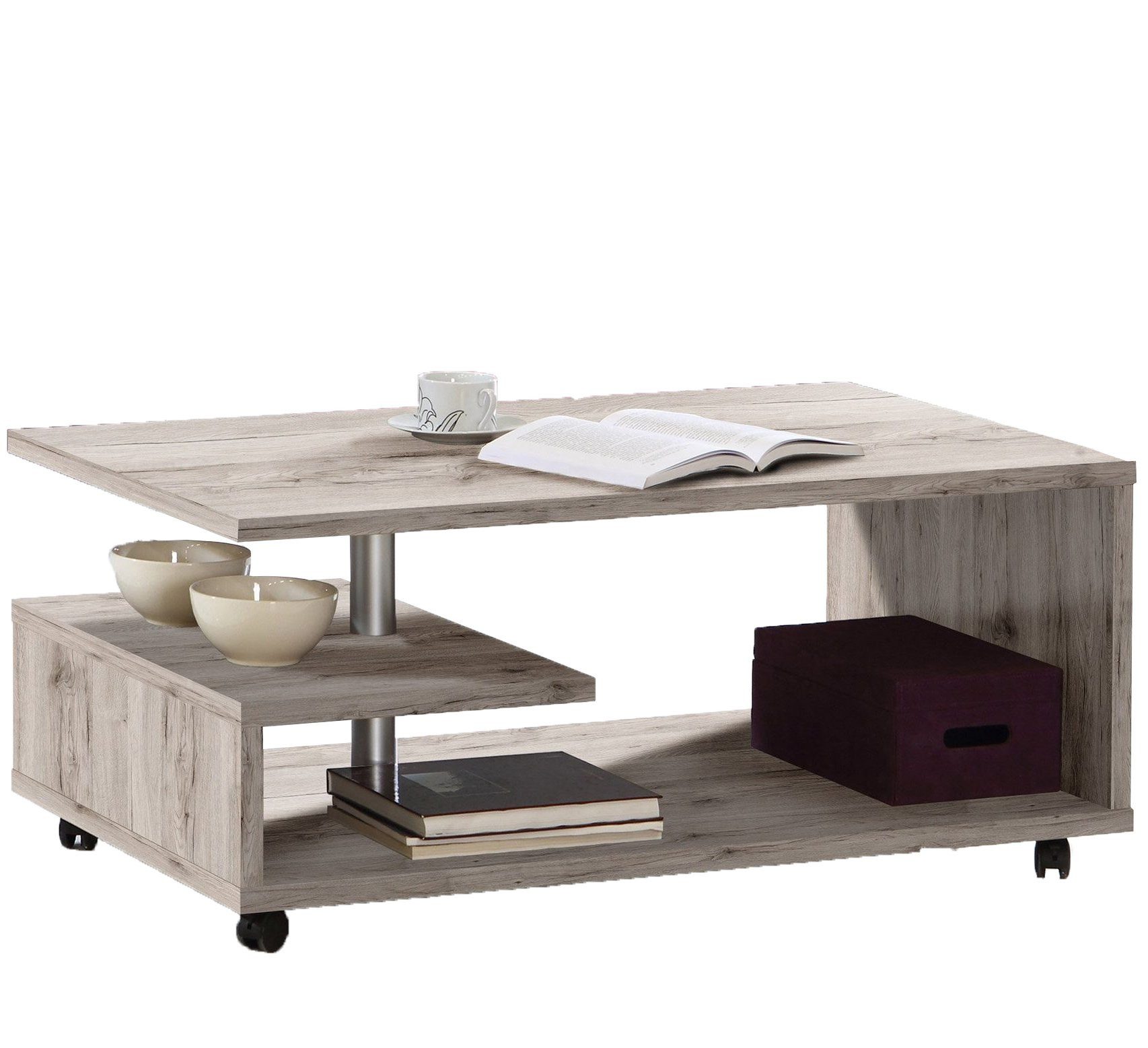 Newroom Couchtisch Brisa, Couchtisch Sandeiche Modern Wohnzimmertisch Sofat günstig online kaufen