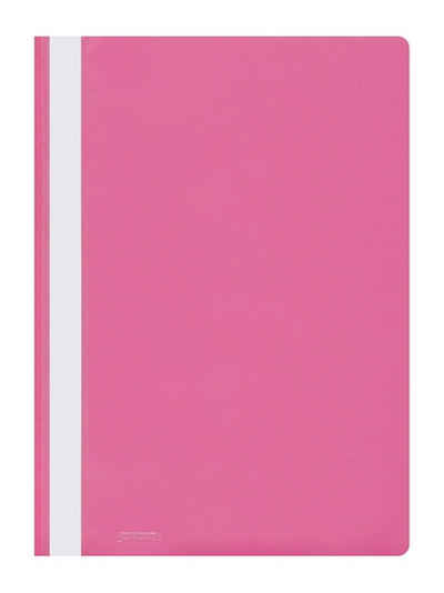 Stylex Schreibwaren Hefter Schnellhefter PP Kunststoff Hefter pink
