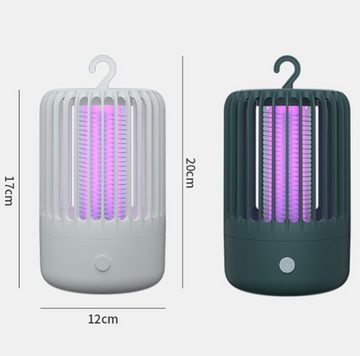 autolock Insektenschutz-Tür Insekten-Mückenfalle,Elektrischer Mückenlampe, USB, wiederaufladbare Insektenfalle, für im Innen- und Außenbereich