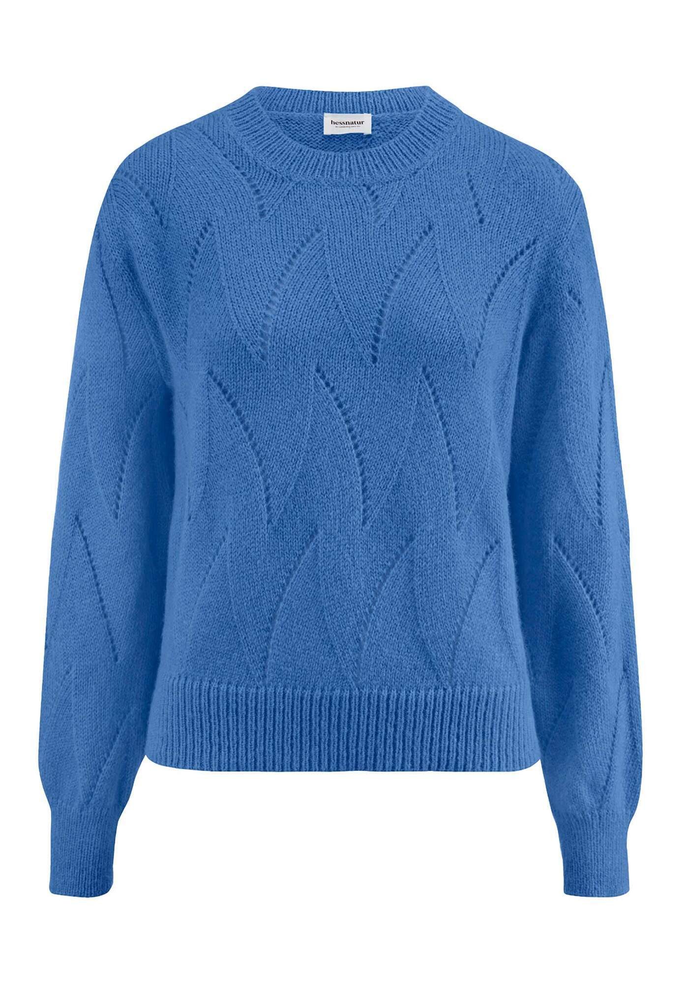 Hessnatur Strickpullover aus reinem Alpaka (1-tlg)