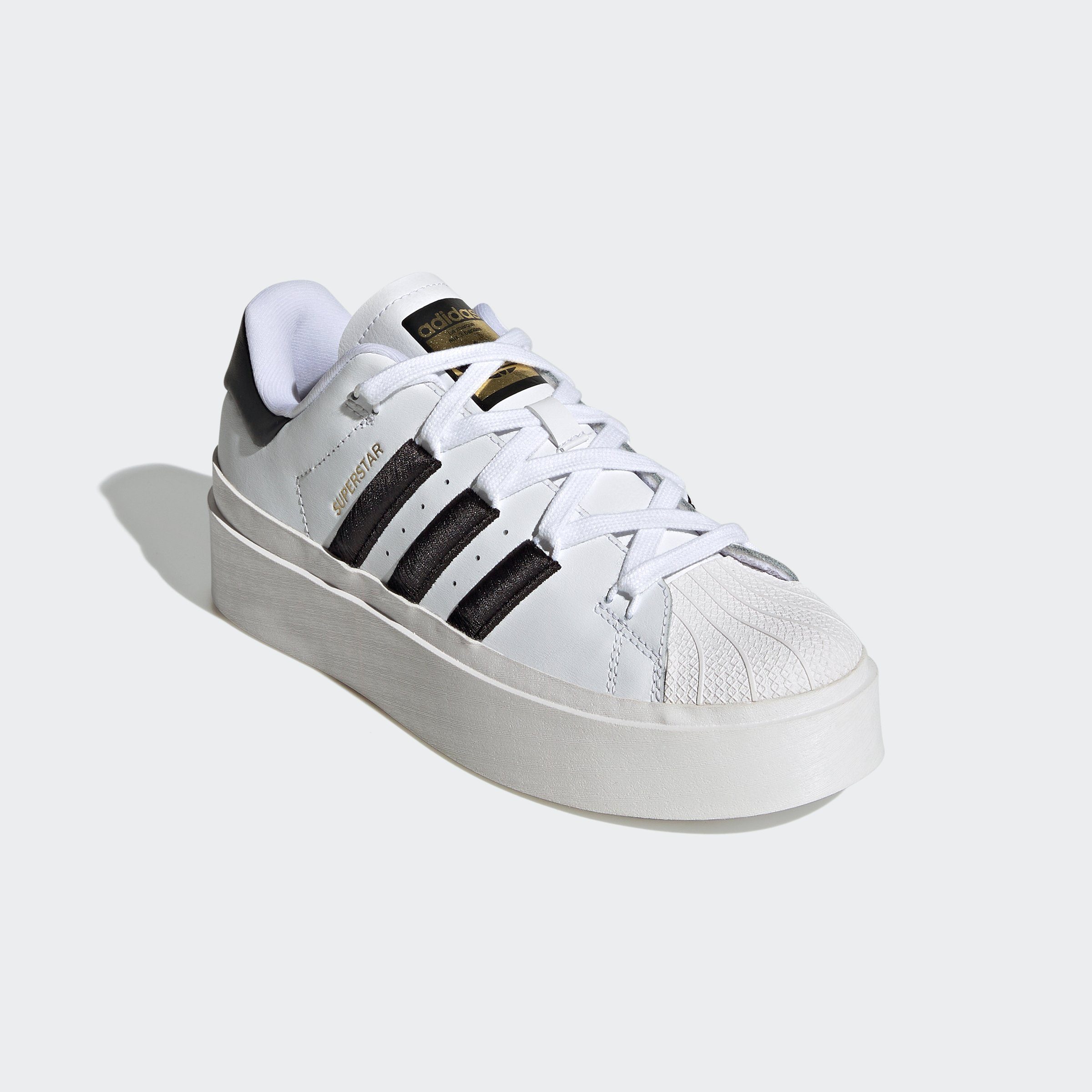 adidas Originals Metallic White Core Sneaker Black SUPERSTAR / / Gold Cloud BONEGA