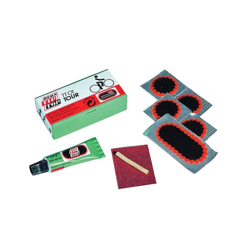 Rema Tip-Top Fahrrad-Reparaturset Rema Tip Top Schlauch Repair Kit, Flickzeug TT01