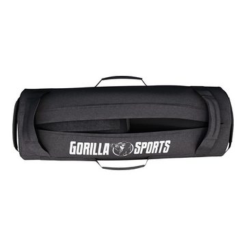 GORILLA SPORTS Gewichtssack Power Bag - 20 kg / 30 kg, mit 6 Griffen - Sandsack, Sandbag, Gewichte