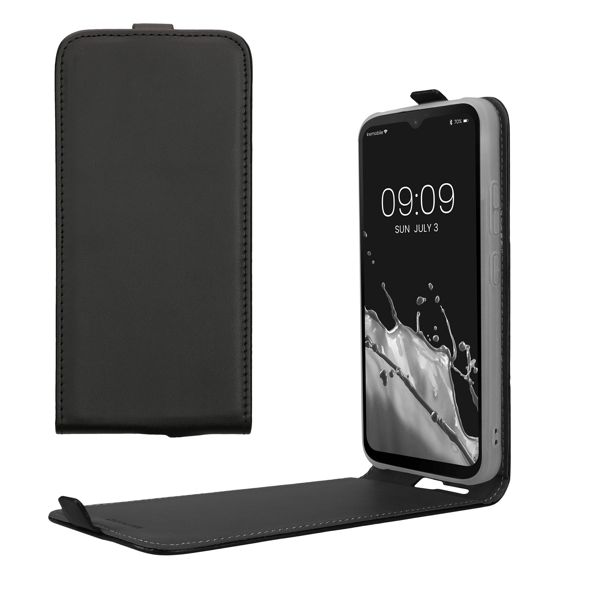 kwmobile Etui Flip Schutzhülle, Handy Cover Case Schutzhülle