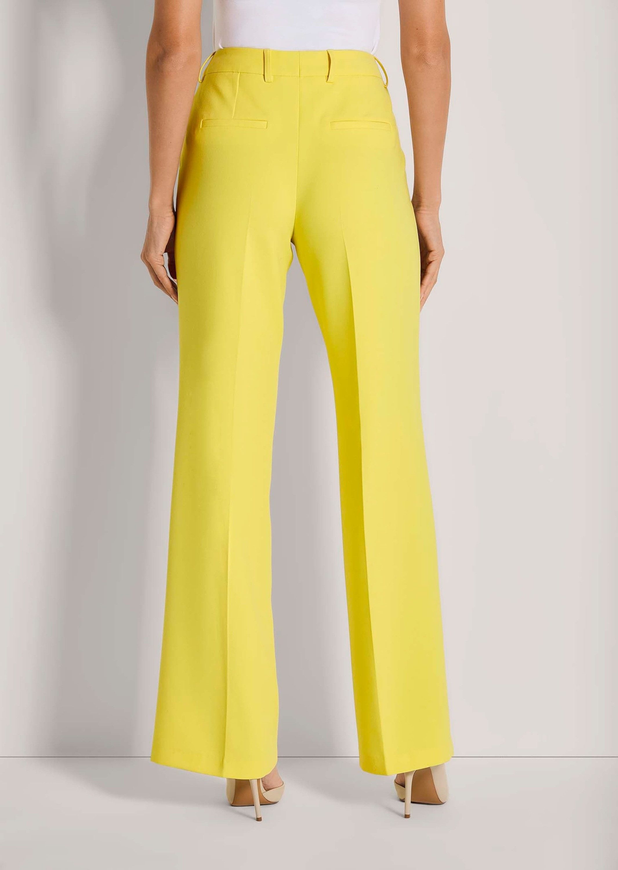 MADELEINE Bügelfaltenhose Elegante Marlenehose mit Bügelfalten