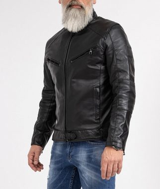 Rock Creek Lederjacke Herren Lederjacke H-256