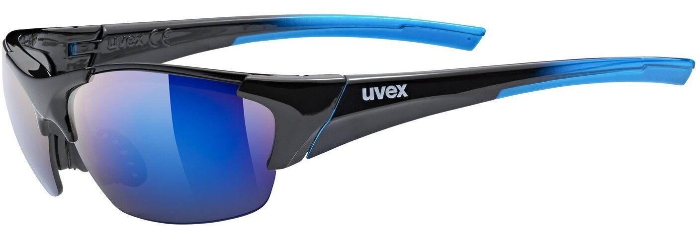 Sonnenbrille uvex blaze III set BLACK BLUE