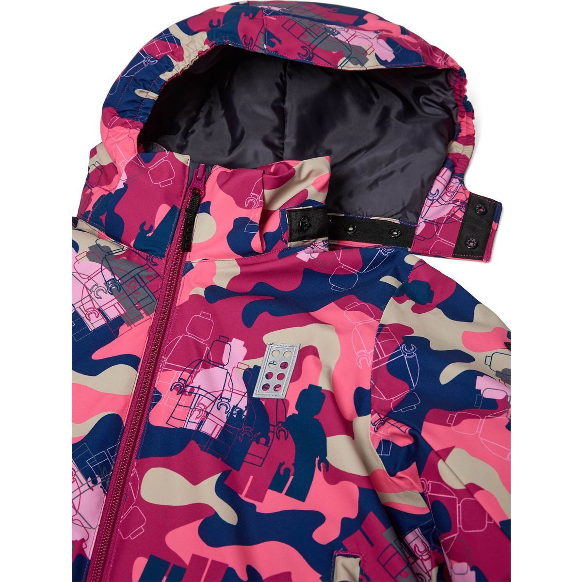 LEGO® kidswear Steppjacke LEGO JAKKE – LWJAZ 808 Stylische Winterjacke mit reflektierenden Details, ideal für aktive