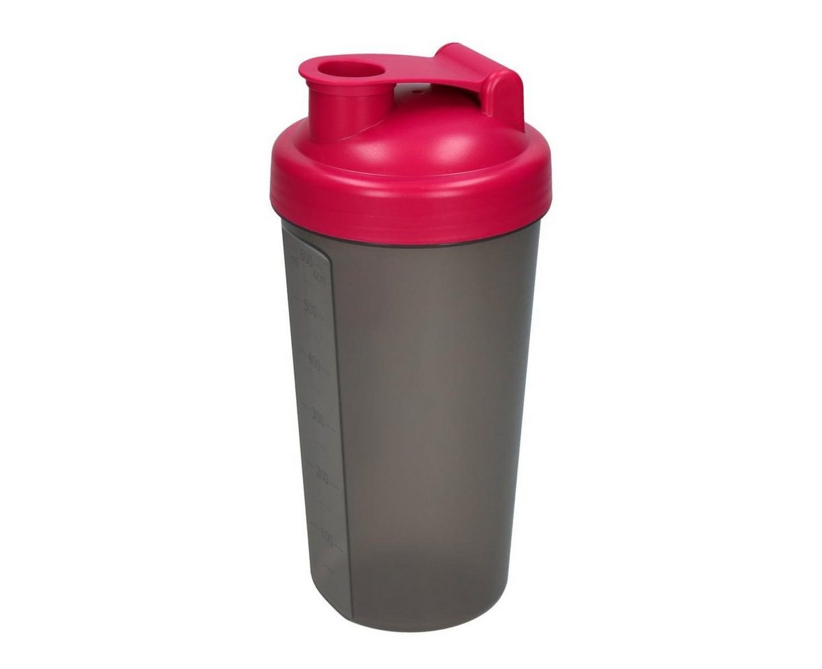elasto Protein Shaker Auslaufsicherer PROTEIN Fitness-Shaker 600 ml mit Sieb, Shaker für Eiweiß- & Sportgetränke, Robust, Langlebig