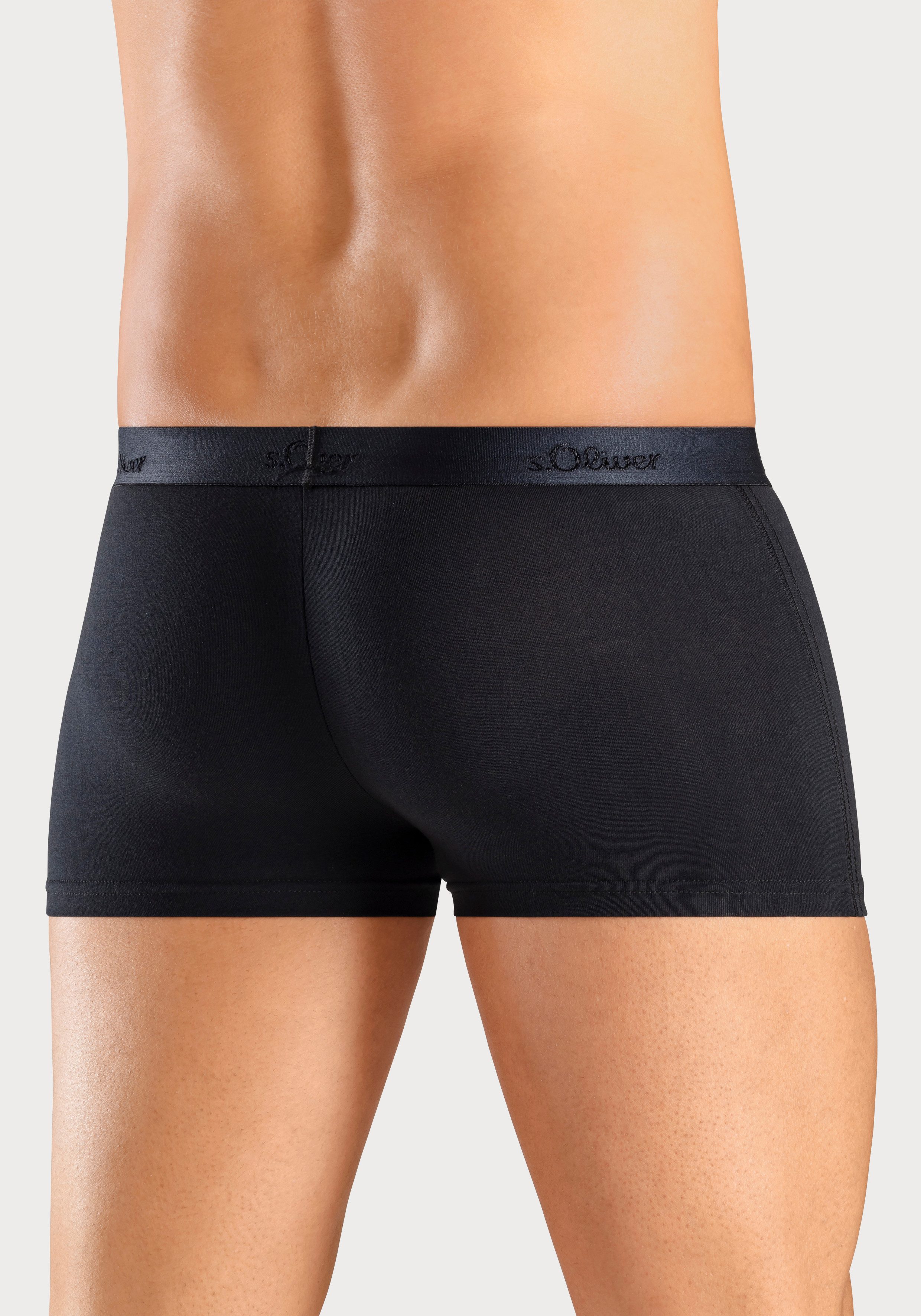 s.Oliver Hipster (Packung, 2-St) knapp sitzende Boxershorts aus weichem Modal