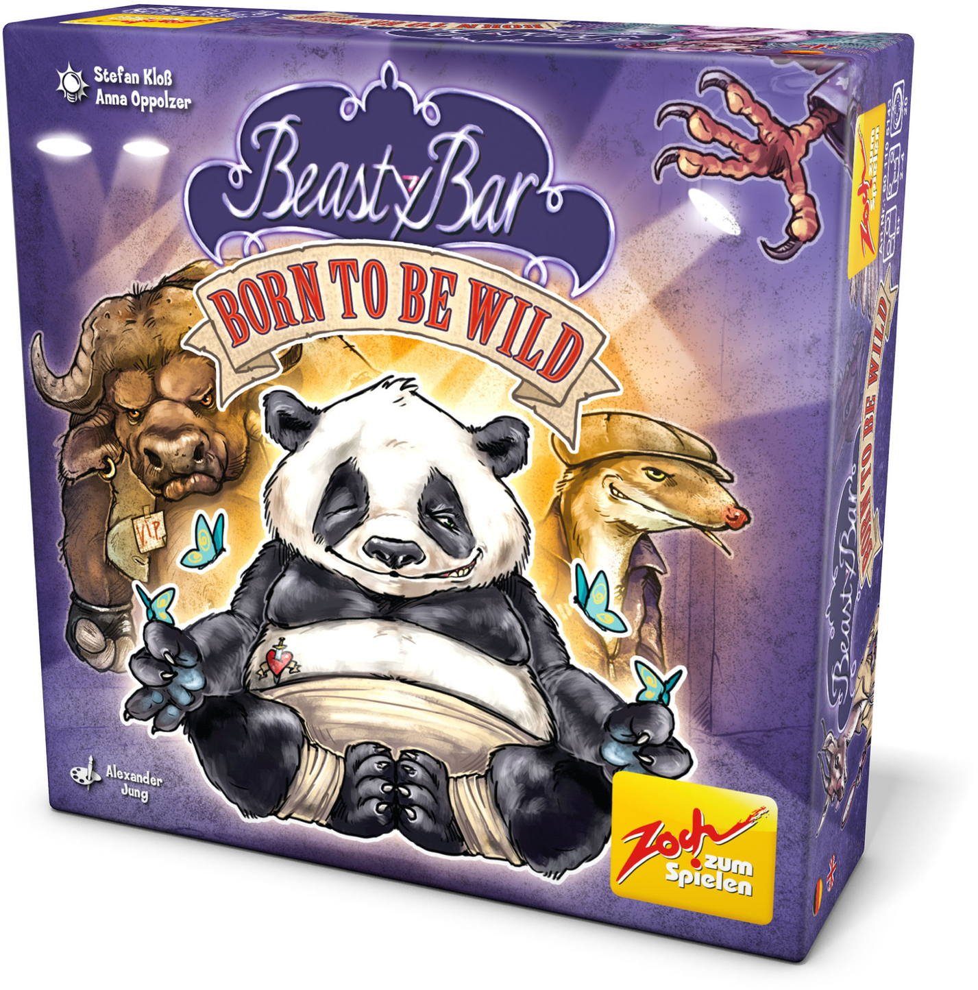 Zoch Spiel Kartenspiel Wettlaufspiel Beasty Bar Born to be wild 601105143