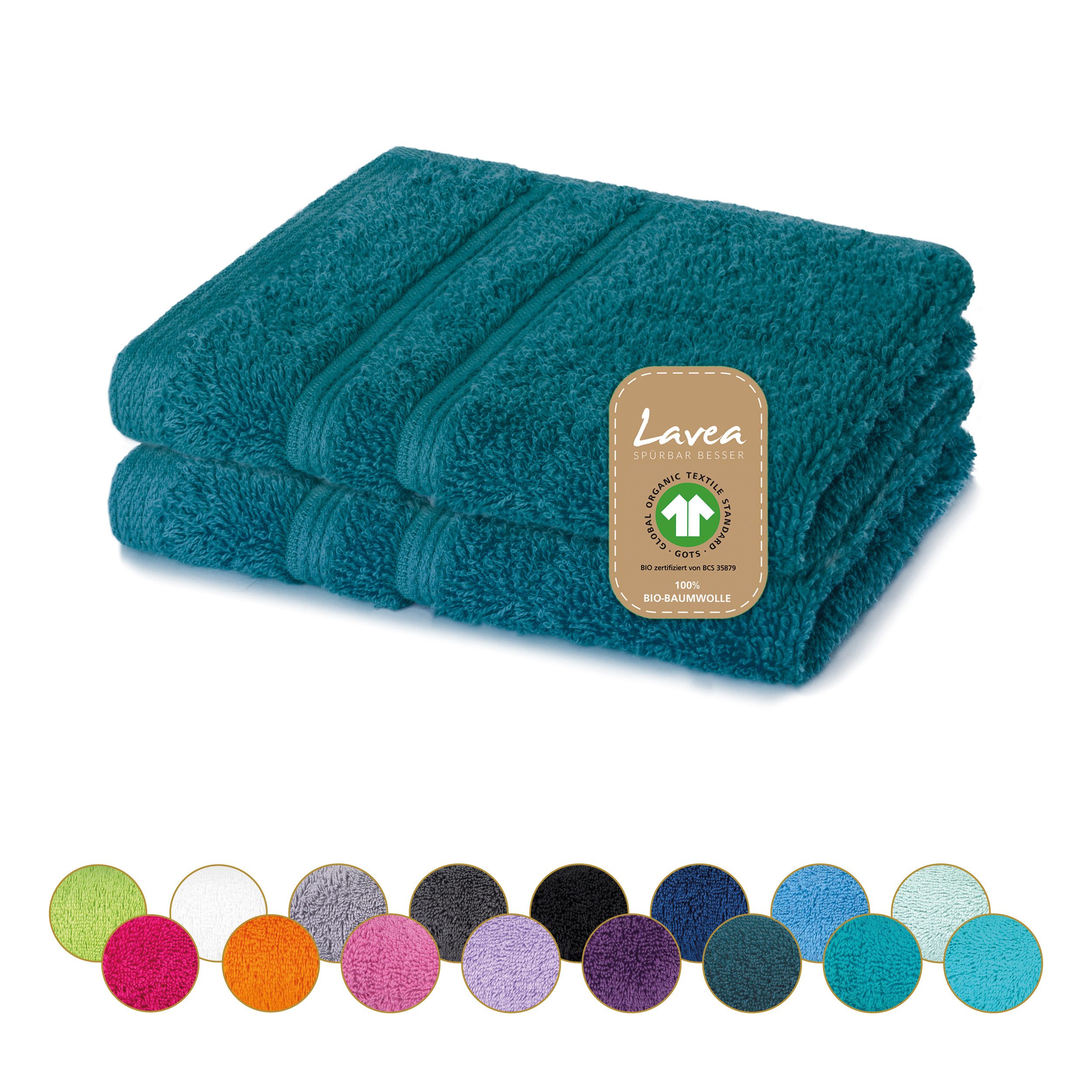 Lavea Seiftuch Bali Seiftücher, Waschlappen Frottee 30x30 cm, Weiches Bio-B günstig online kaufen