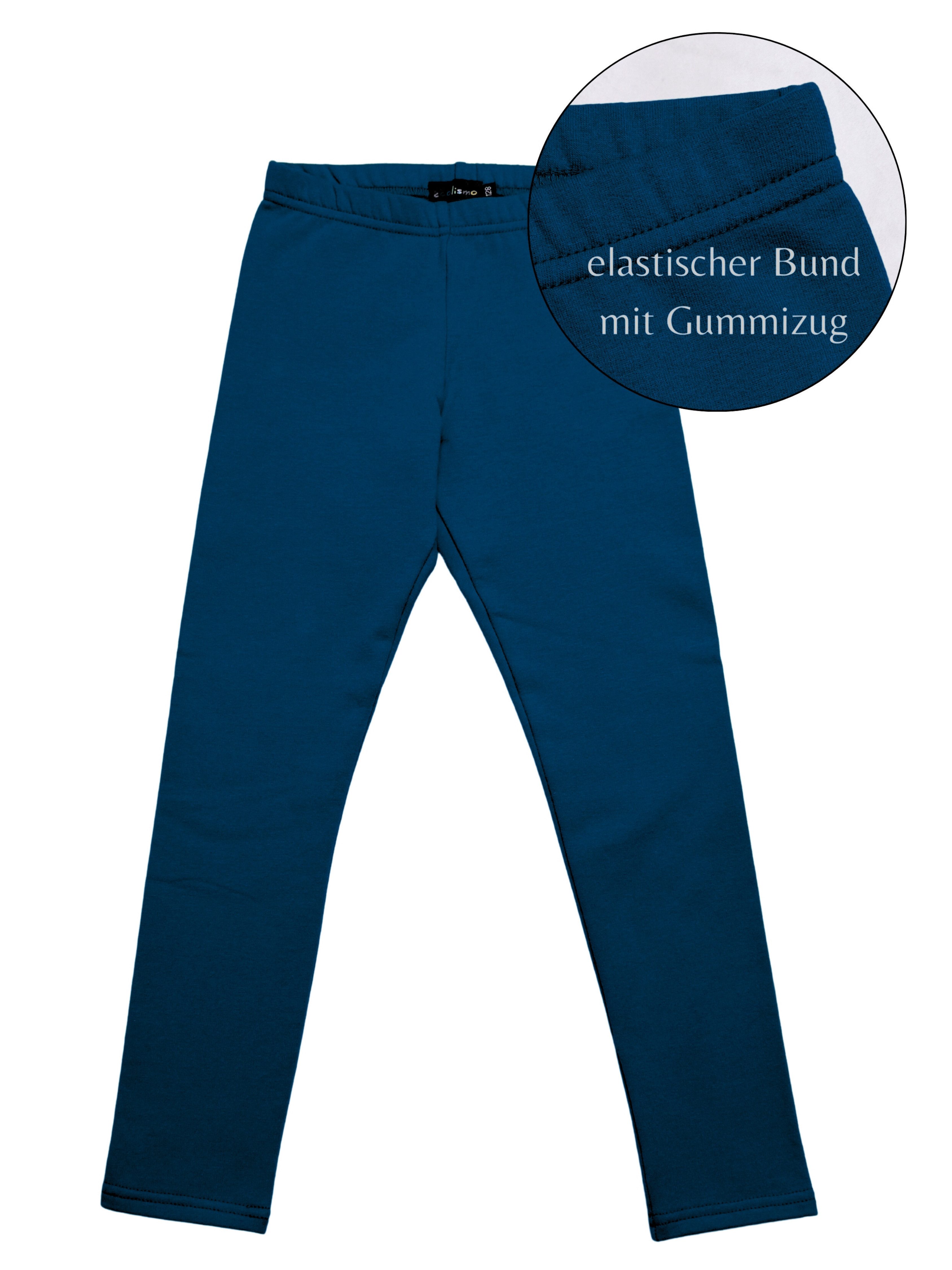 coolismo Thermoleggings Mädchen Leggings Winter Warm Thermo Hosen Kinder unifarben Baumwolle, Made in Europa