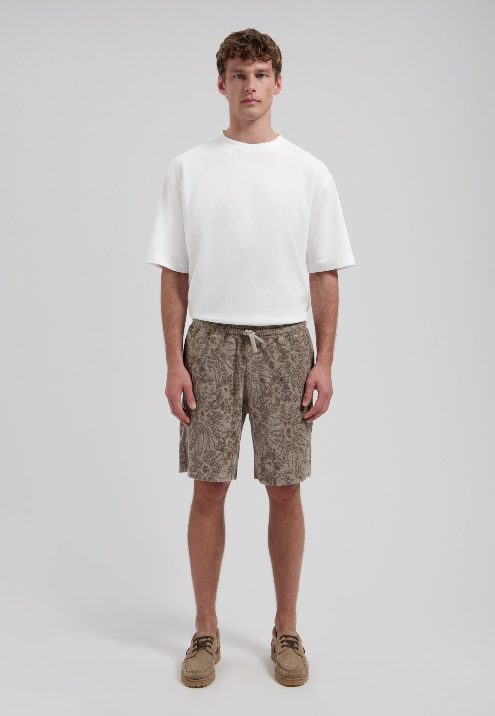 Dstrezzed Shorts DS_Logan Flower Jacquard Shorts - gemusterte Shorts Herren