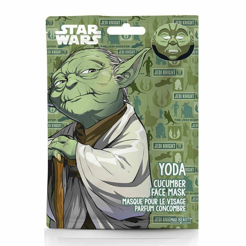 Mad Beauty Gesichtsmaske Gesichtsmaske Star Wars Yoda Gurke (25ml)