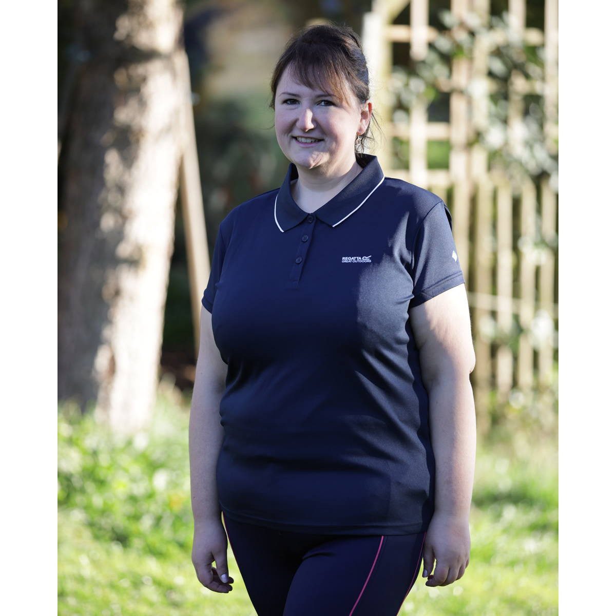 RennerXXL Funktionsshirt Maverik Funktions-Polo-Shirt Damen große Größen