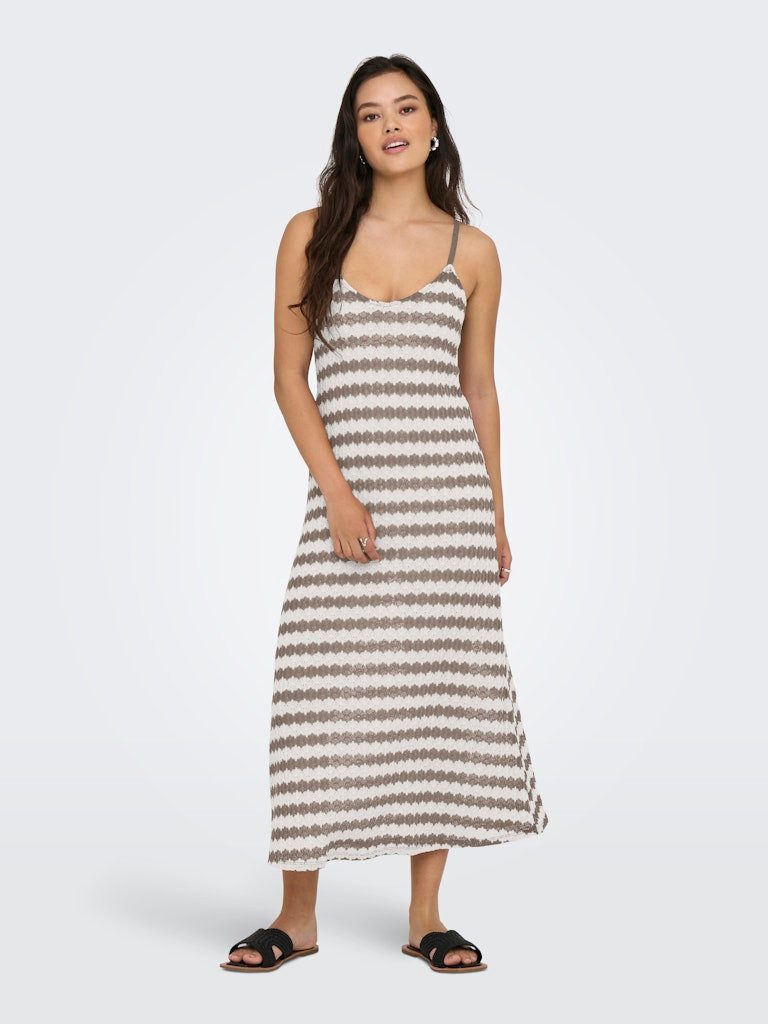 ONLY Sommerkleid ONLEVARA S/L STRIPE DRESS JRS NOOS