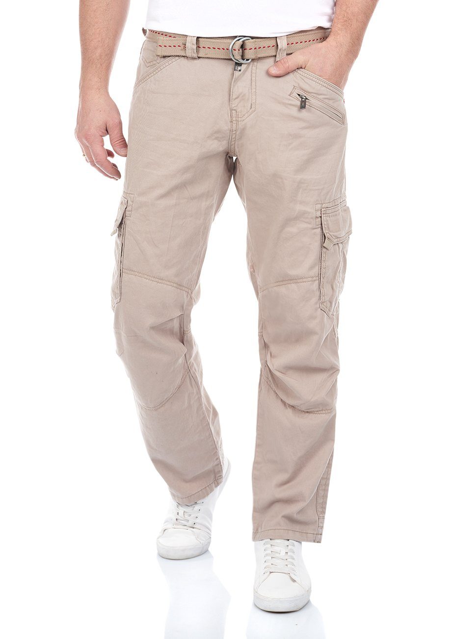 TIMEZONE Chinohose Herren Stoffhose BenitoTZ Loose Fit Freizeithose aus 100% Baumwolle Stone Beige (2202)