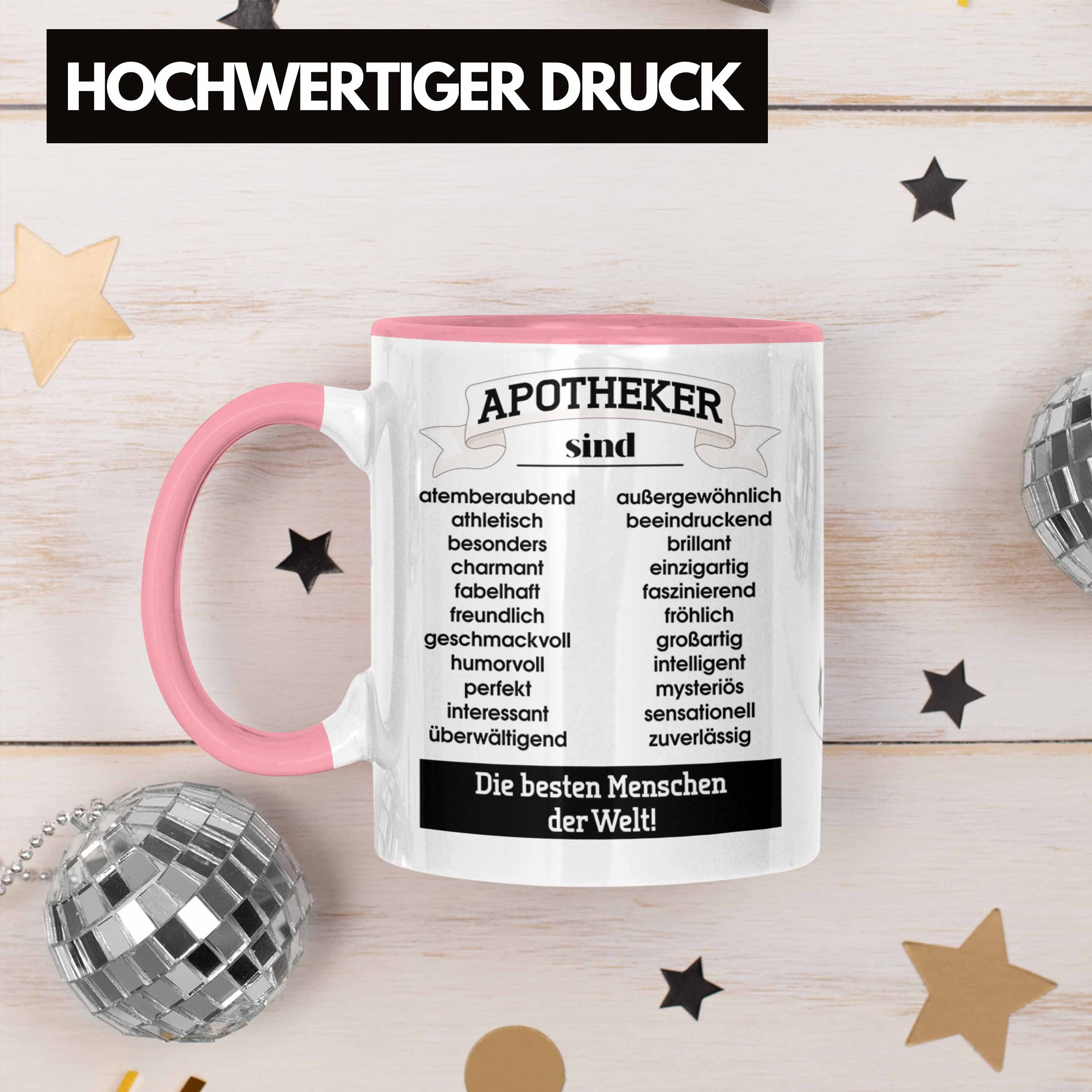 Bester Trendation Spruch Apotheker Pharmazeut Kaffeetasse Lustiger Tasse Kaffeetasse Rosa Tasse Spruch - Arzneikundiger Trendation Apotheker Geschenk