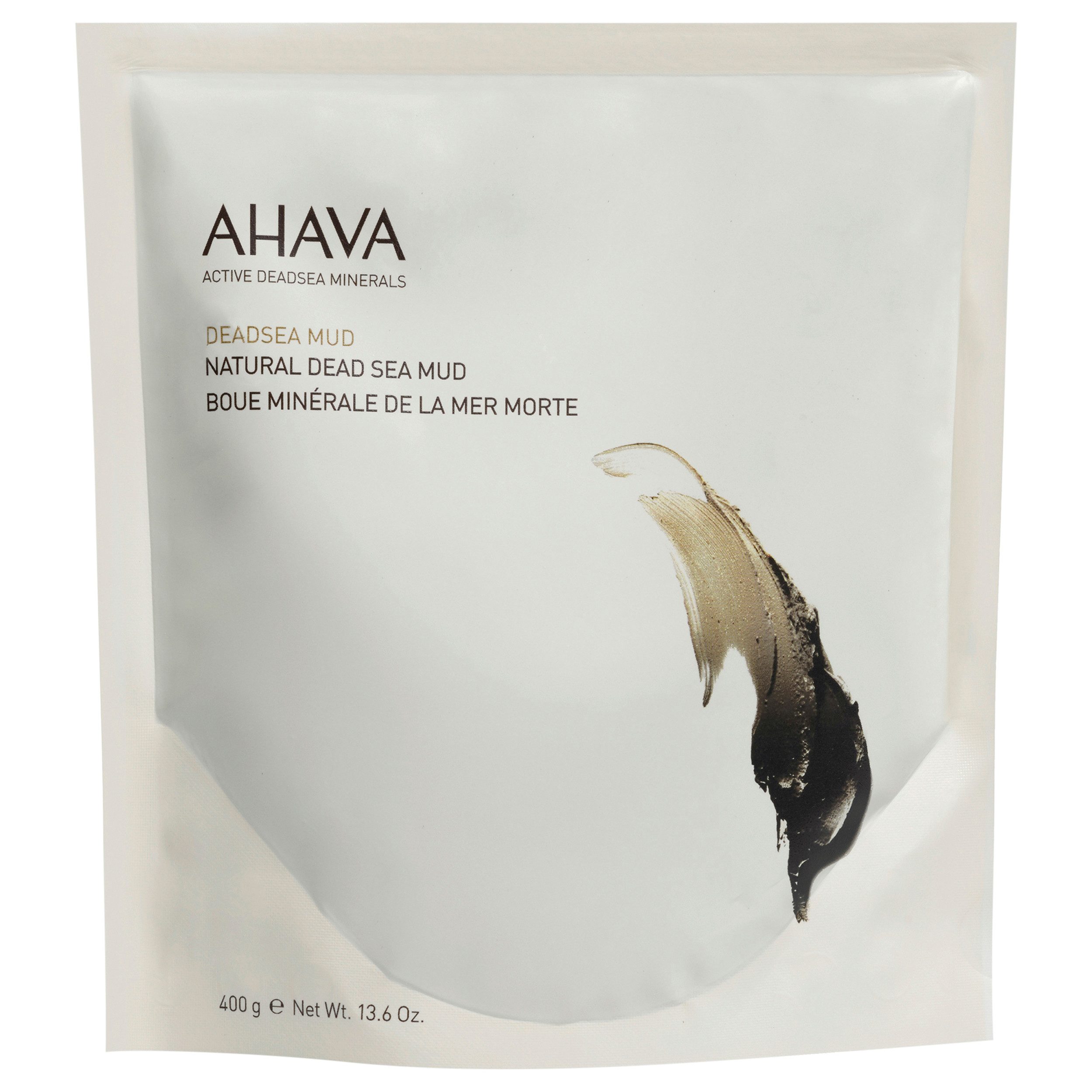 AHAVA Körperpeeling NATURAL DEAD SEA MUD, mit mineralreichem Schlamm aus dem Toten Meer, tiefenreinigend