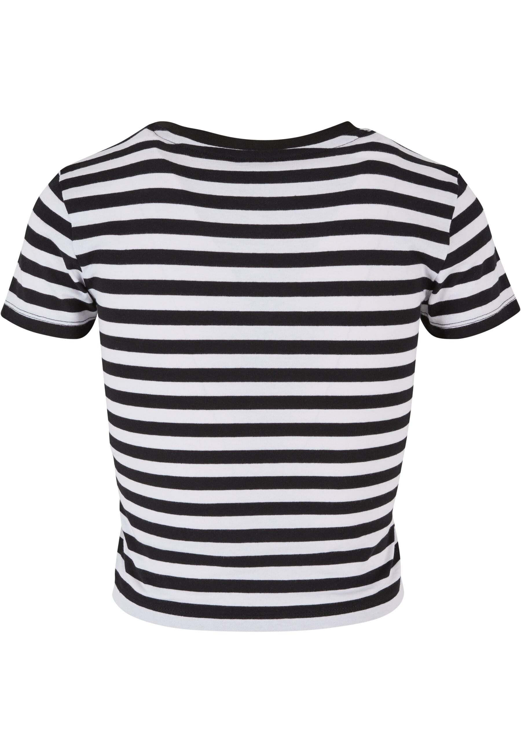 URBAN CLASSICS T-Shirt "Urban Classics Damen Ladies Short Striped Tee", (1 günstig online kaufen
