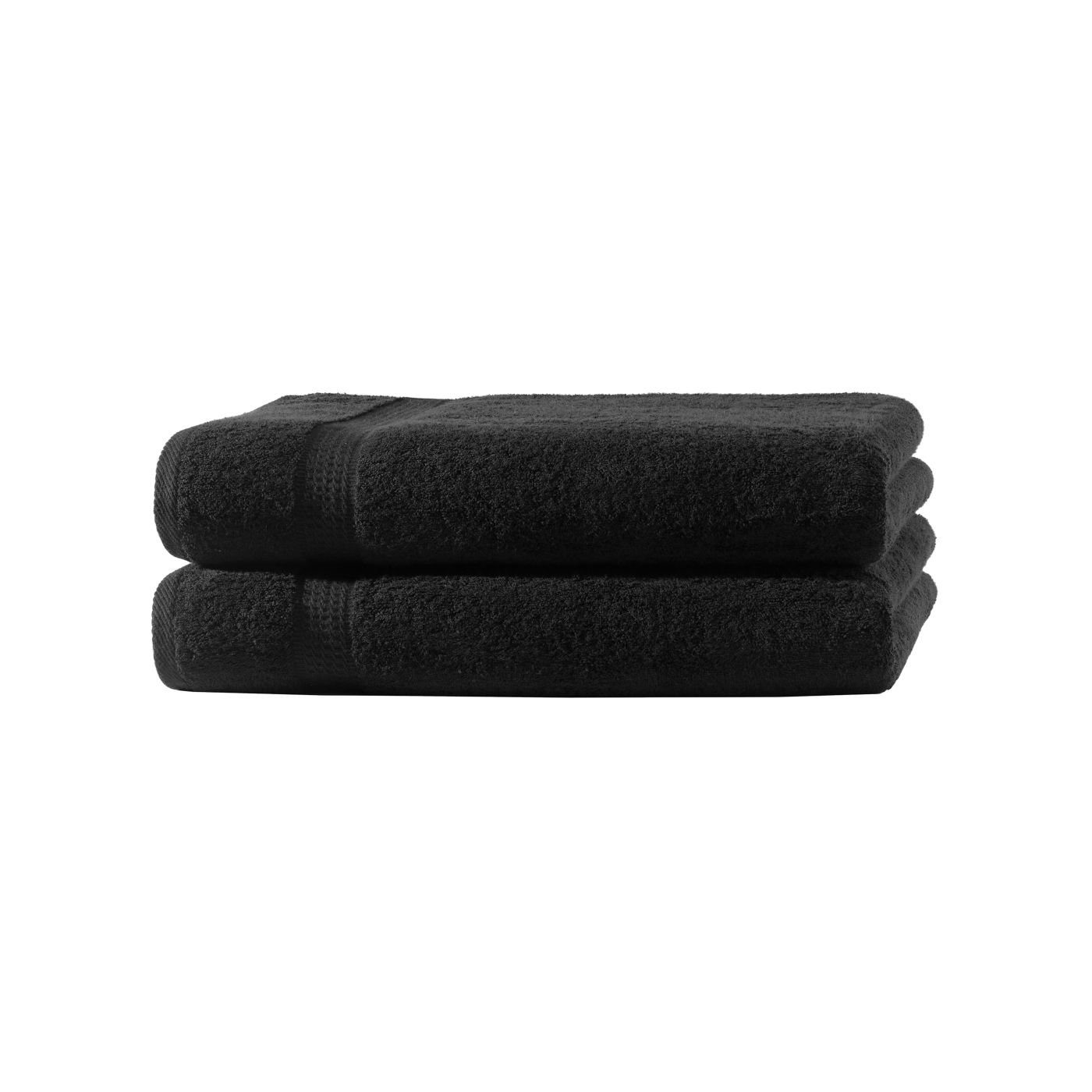 Baumwolle, (1-St) 100% soma Handtuchset, mit Baumwolle Bordüre Handtücher Uni Handtuch Frotteeware