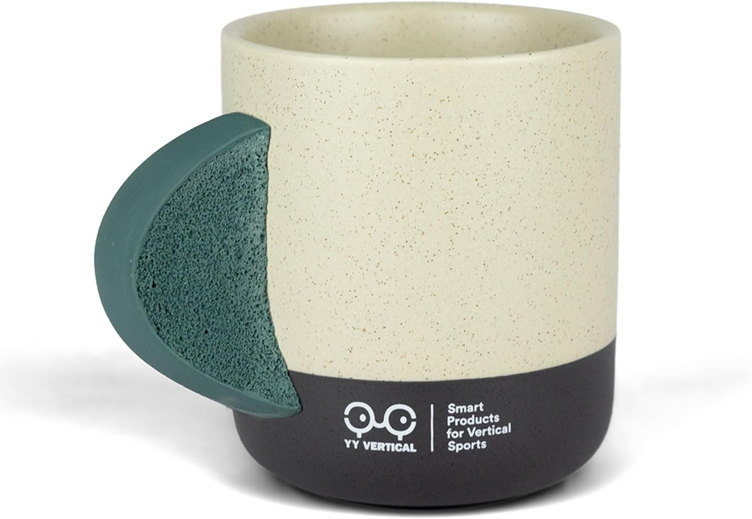 Y&Y Vertical Becher Climbing mug mit Klettergriff Kletterbecher Evo - grün