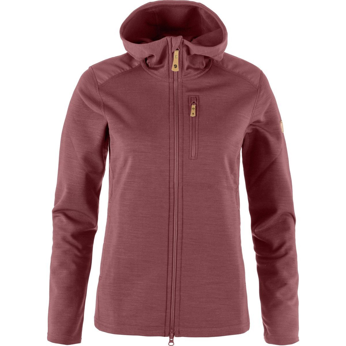 Fjällräven Fleecejacke Keb Fleece Hoodie W Vielseitiger Damen-Fleece-Hoodie, ideal als isolierende