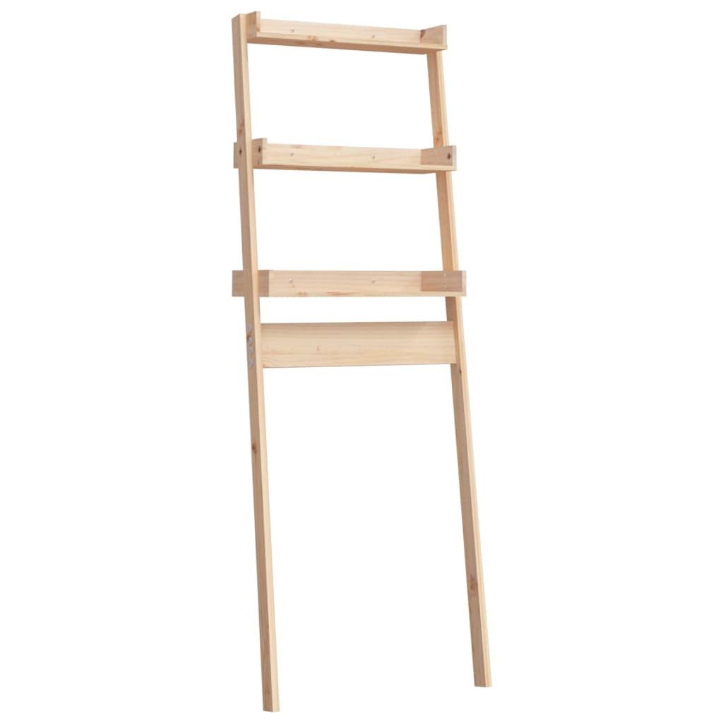 vidaXL Badregal Toilettenregal 63,5x32x179 cm Massivholz Kiefer