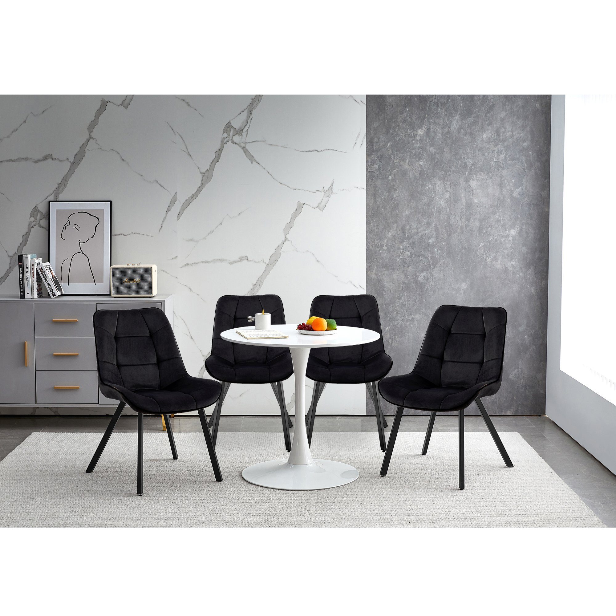 TRISENS Polsterstuhl Iris (Set, 4 St), günstig online kaufen