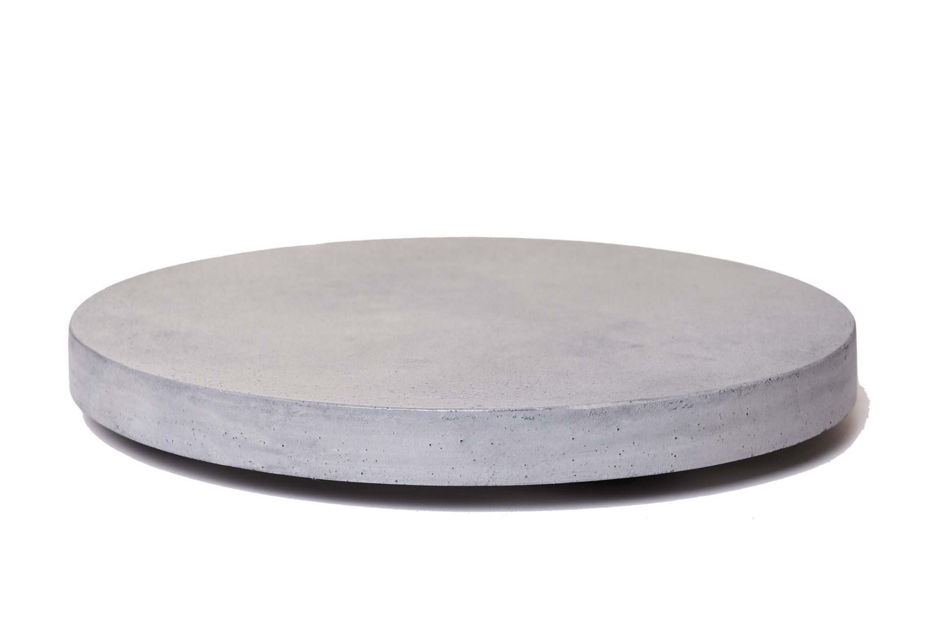 VIVANNO Pflanzenroller Kunststein MOVO Rund - Grau Matt, (1-St), 28x4 cm günstig online kaufen